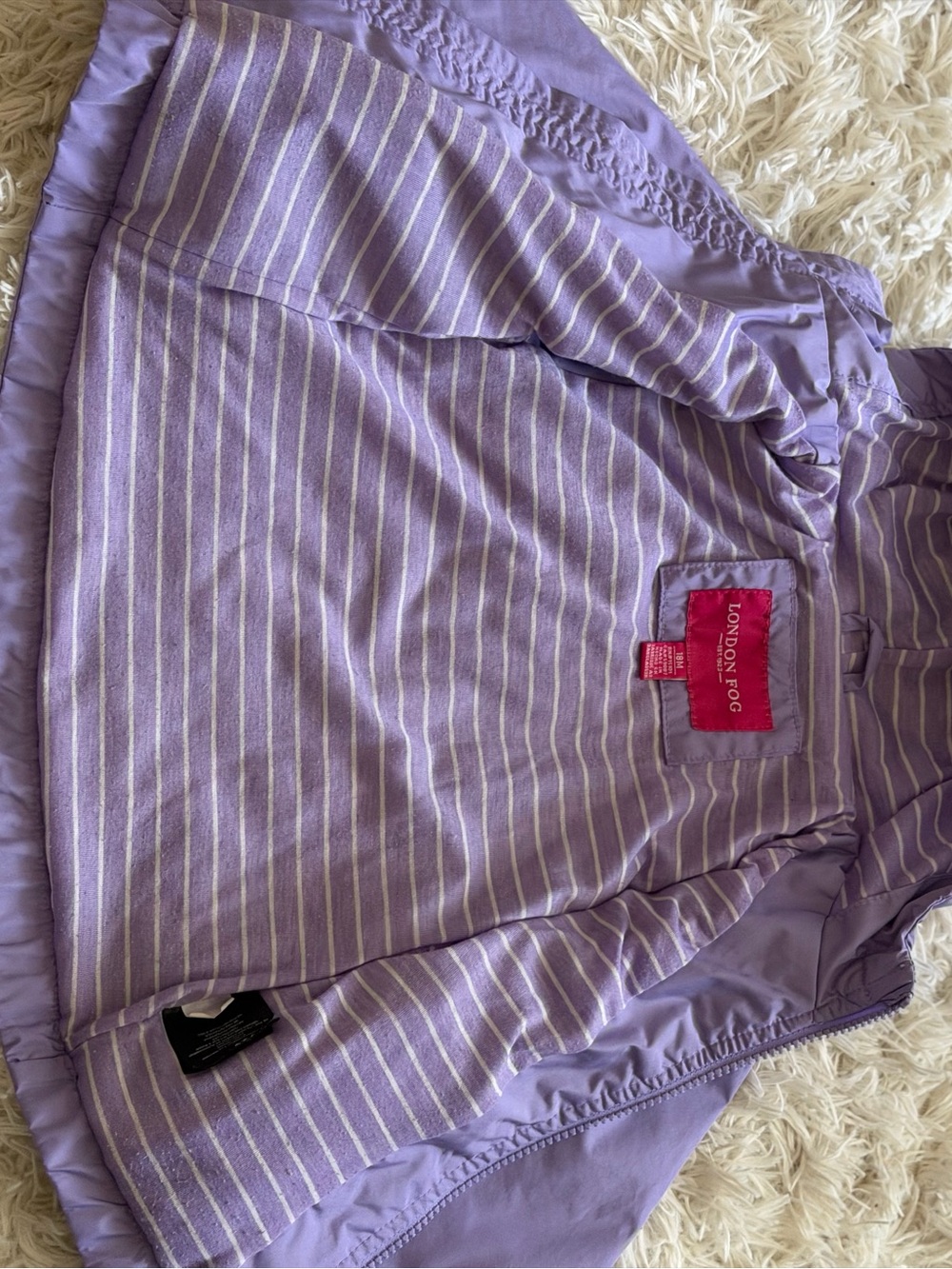 Purple Hooded Jacket - Picture 2 of 3